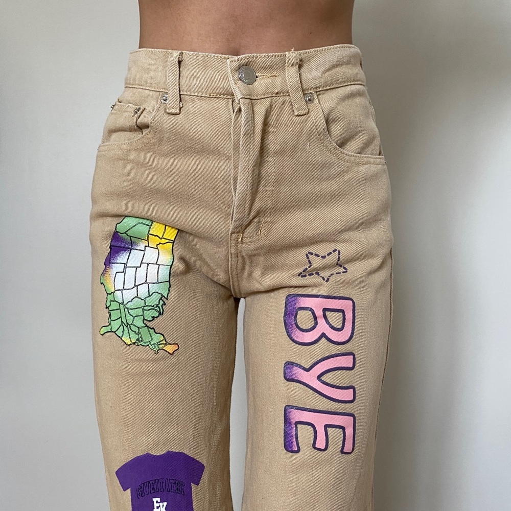Edikted Arty Wide Jeans